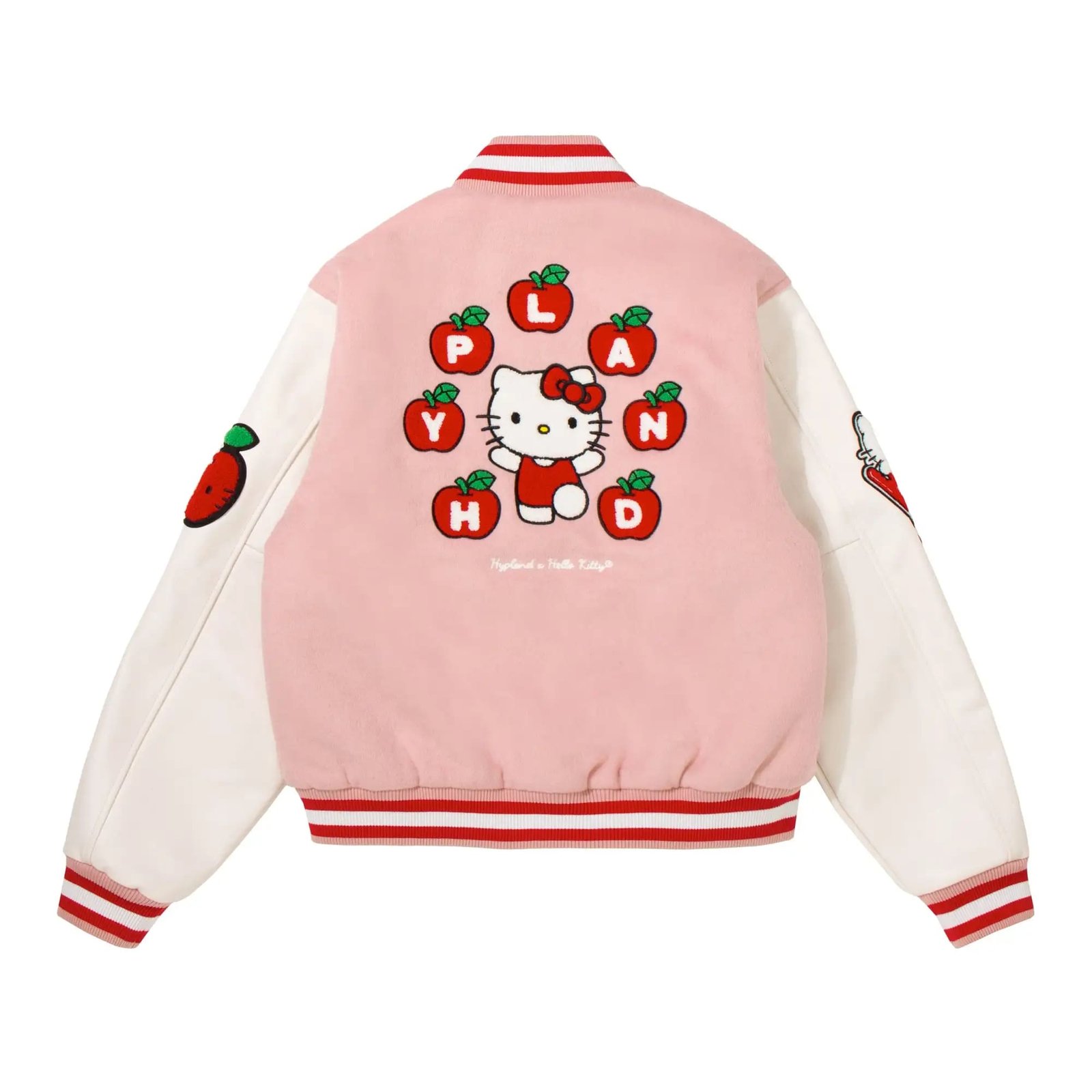 Hello Kitty H Apples Letterman Jacket